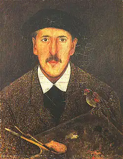 Автопортрет. Ок. 1917—1921