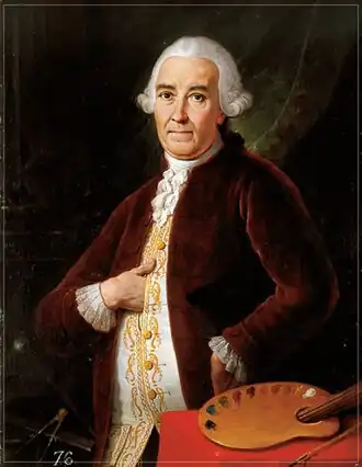 Автопортрет, около 1775. Музей изящных искусств Валенсии