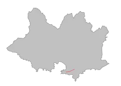 На карте Монтевидео