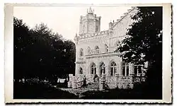 Готический домик в 1916 году