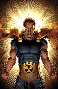 Гиперион на обложке Avengers vol. 5 #34.1 (Сентябрь 99)Художник — Дейл Киоун.