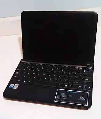 Ноутбук Averatec N1000 производства Averatec — дочерней компании TriGem