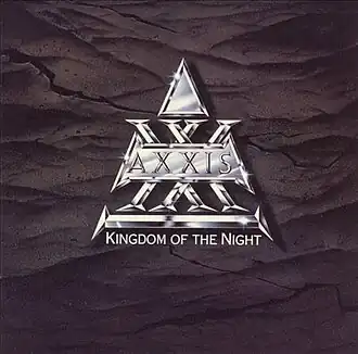Обложка альбома Axxis «Kingdom of the Night» (1989)