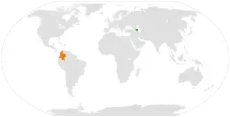 Колумбия и Азербайджан