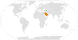Азербайджан и Саудовская Аравия