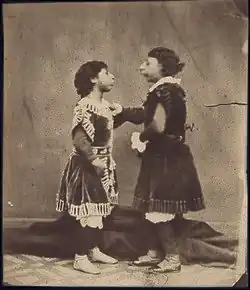 Николас Хеннеман. Лилипуты-ацтеки, лето 1853