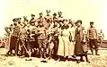 Групповое фото с сослуживцами, 1913 год