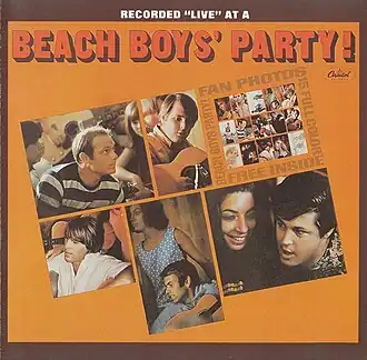 Обложка альбома The Beach Boys «Beach Boys’ Party!» (1965)