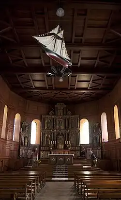 Интерьер церкви Успения Божьей Матери