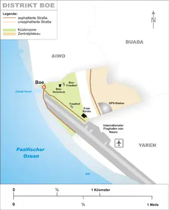 Боэ на карте