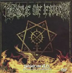 Обложка сингла Cradle of Filth «Babalon A.D. (So Glad for the Madness)» (2003)