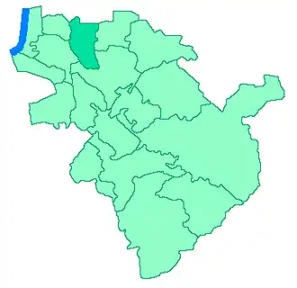 Каштановское сельское поселение на карте