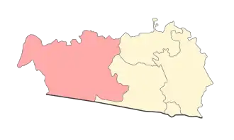 Пограничное сельское поселение на карте