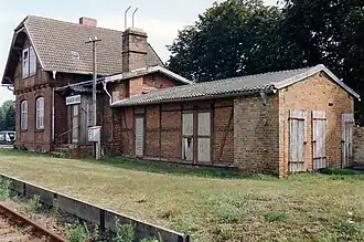 Ж/д станция Нойендорф-ам-Дама