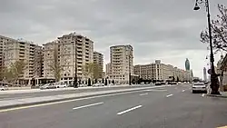 Проспект Гейдара Алиева в Баку