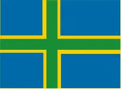 Флаг острова Эланд (альтернативный)