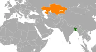 Казахстан и Бангладеш