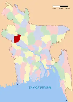 Натор на карте