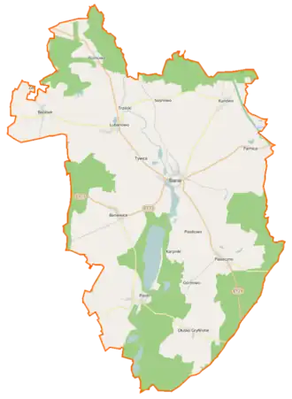 Бане на карте