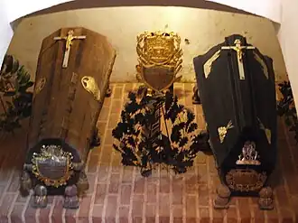 Саркофаги супругов Барклай де Толли