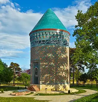 Общий вид мавзолея в 2018 году (после реставрации)