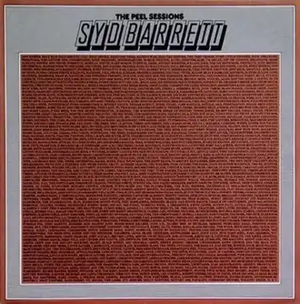 Обложка альбома Сида Барретта «The Peel Session» (1987)
