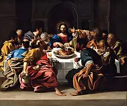 Тайная вечеря. 1610-е. Холст, масло. Национальная галерея, Парма