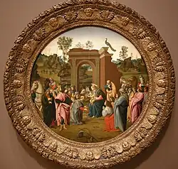 Поклонение волхвов. Ок. 1490. Музей изобразительных искусств Сан-Франциско, США