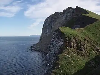 Вид на мыс Барыкова с юга