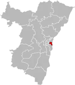 Страсбур-5 на карте