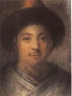 По мнению современных казахстанских историков, рисунок Джона Кэстля, именуемый в Государственном русском музее «Башкир», является прижизненным портретом Абулхаир-хана.