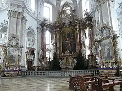 Баварское рококо: базилика Фирценхайлиген.