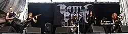 Battle Beast на фестивале Myötätuulirock в 2011 году