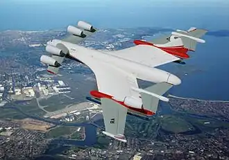 Рисунок проекта Бе-2500 «Нептун»