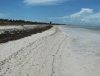 Пляж на острове Коко