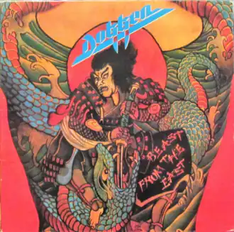 Обложка альбома Dokken «Beast from the East» (1988)