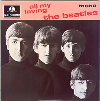 Обложка альбома The Beatles «All My Loving» (1964)