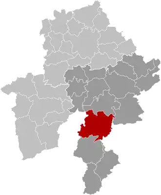 Борен на карте