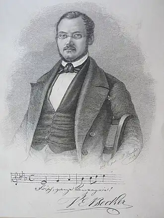 Гравюра Пауля Барфуса, 1850