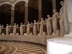 Фигуры «Побед». Зал Освобождения. Кельхайм, Бавария