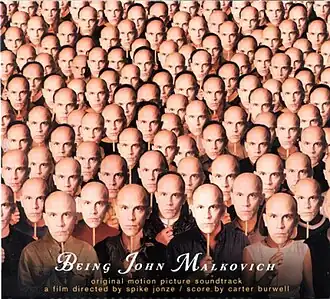 Обложка альбома Картера Бёрвелла «Being John Malkovich (Original Motion Picture Soundtrack)» ()
