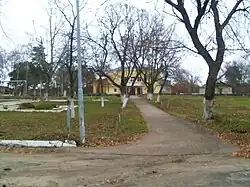 Беково. Территория усадьбы Устиновых. 2011 год.