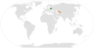 Белоруссия и Узбекистан