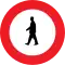 Gesloten voor voetgangers/Accès interdit aux piétons