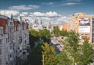 Вид на улицу Белинского