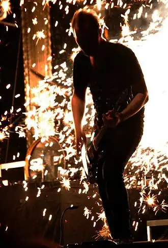 Бен Касика на концерте в 2010