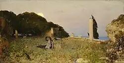 Женщина с вороном.