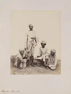 Мочи Бенгалии, XIX век