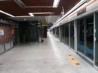 Платформа станции