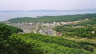 Вид на северную часть посёлка в сентябре